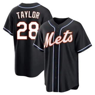 Replica Youth Tyrone Taylor New York Mets Fashion Out Jersey - Black